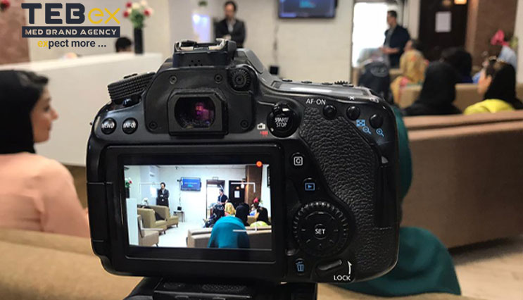 دوربین عکاسی در کلینیک