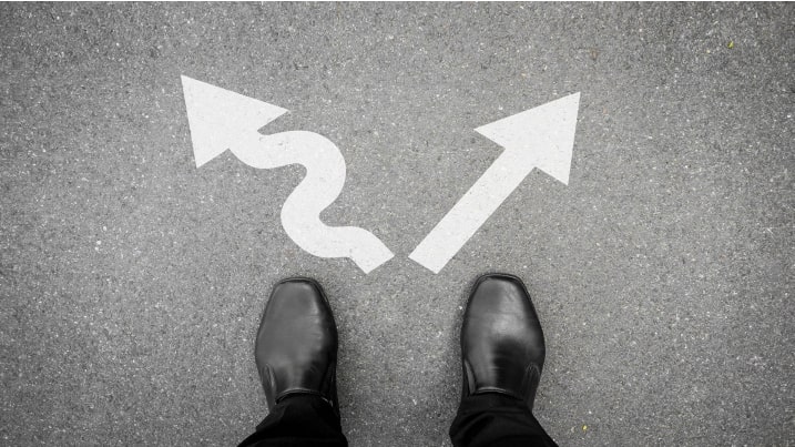 دو راهی در انتخاب