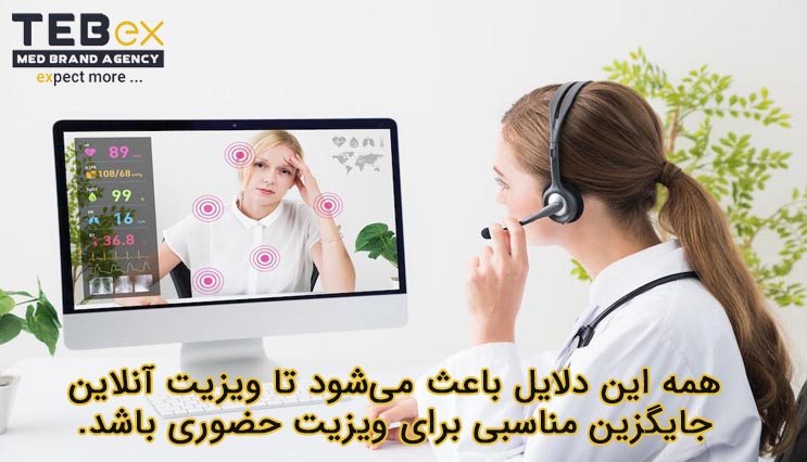 5868 ویزیت آنلاین جایگزین مناسبی برای ویزیت حضوری